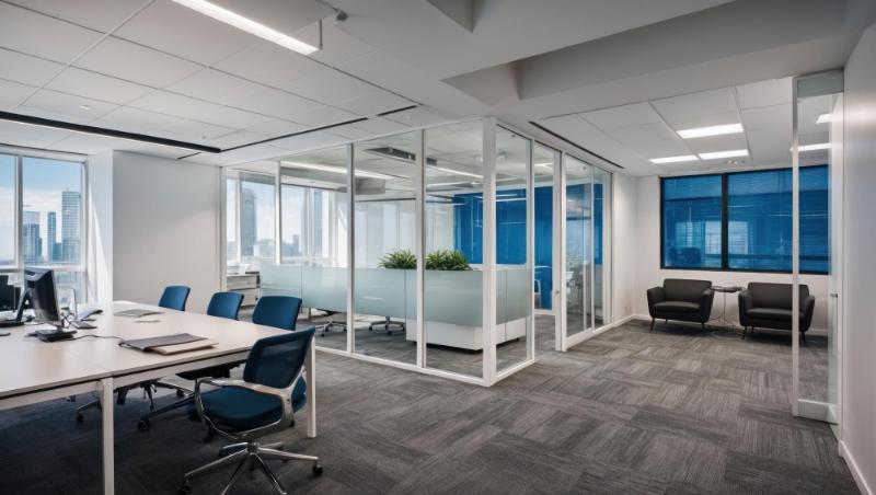 Glass Partition Walls in Downend BS16 6